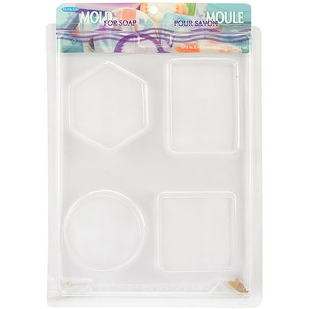 Soap Bar Mold, 4 Shapes