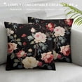 thumbnail image 3 of ARISTURING  Cushion Throw Cover Colorful Blooming Rose Flower Watercolor for Home Decor,Pillow Cases for Couch Bedroom Living for Boy Girl, 3 of 5