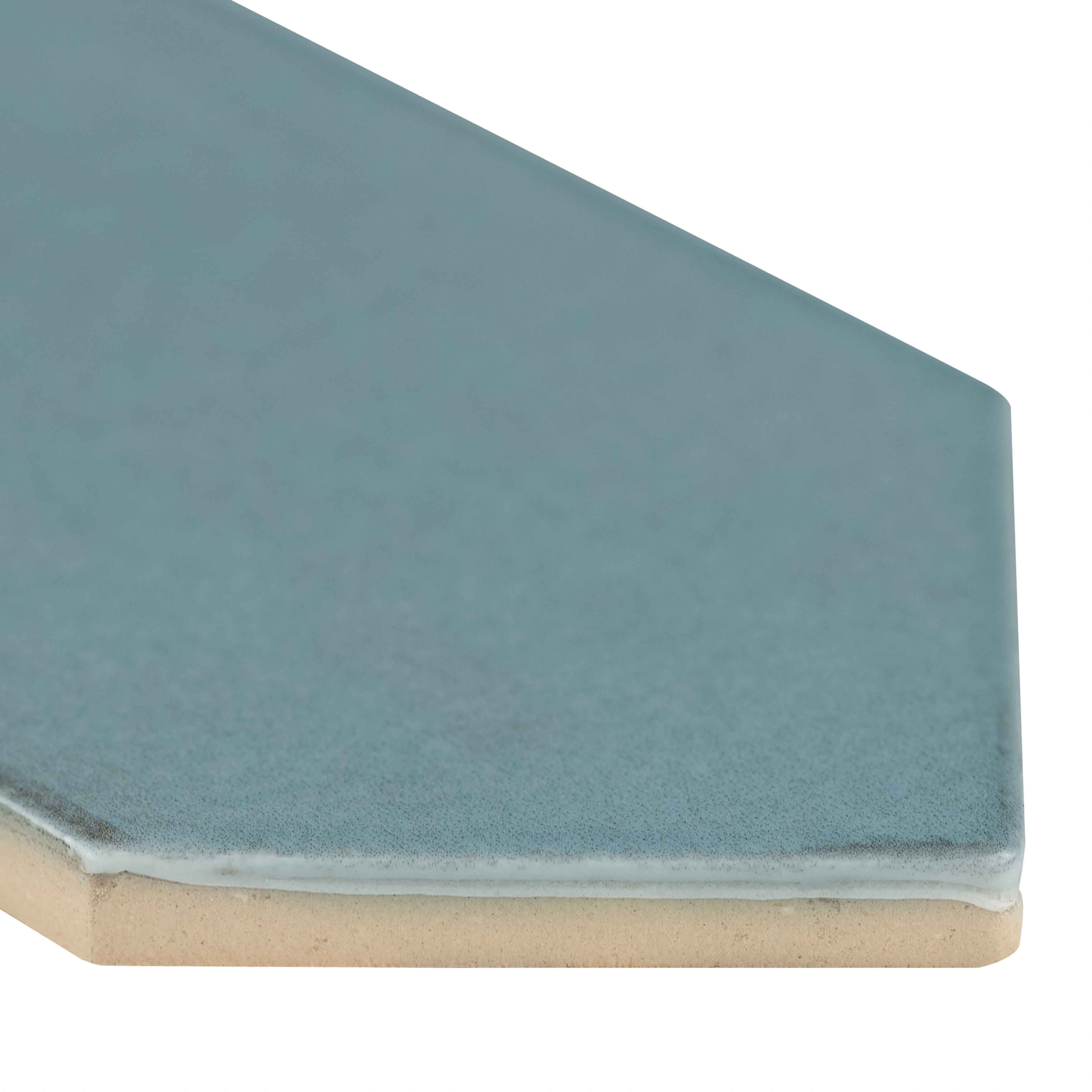 MSI Renzo Denim Picket 2.5 In. X 13 In. Glossy Ceramic Wall Tile (12.214 Sq. Ft./Case)