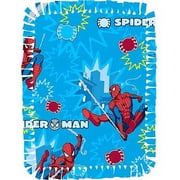 Spider Man No Sew Fleece Blanket (Spider Sense) 43x55"