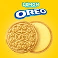 thumbnail image 2 of Oreo Lemon Creme Sandwich Cookies Family Size 18.71 oz Sweet Citrus Flavored Cookies Bowel by Mahad, 2 of 4