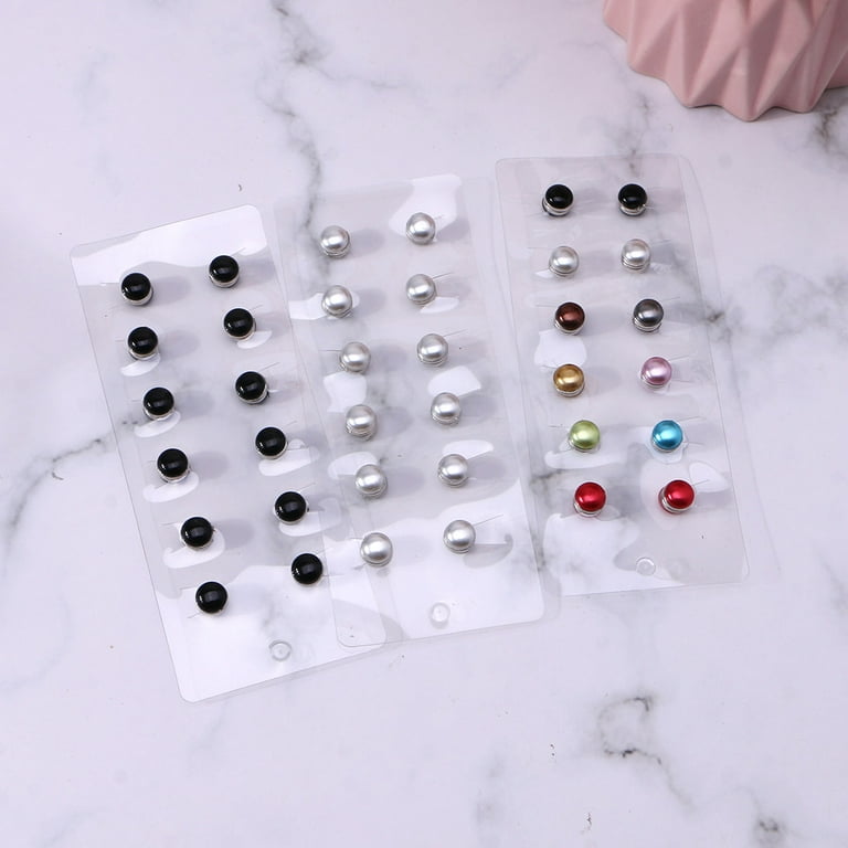 Magnet Brooch Hijab Accessory No Hole Coloured Magnetic Brooch Pin Hijab  Pins