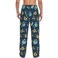 thumbnail image 7 of Salouo Space Sleeping Panda Print Pajama Pants for Men, Lounge Pants Elastic Waistband Casual Men's sleepwear Loungewear Sleep Pajama Pant -XX-Large, 7 of 7