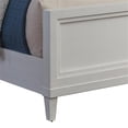 thumbnail image 6 of American Woodcrafters Dunescape 63"W Wood Queen Panel Bed in White, 6 of 7
