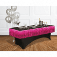 thumbnail image 5 of Party Supplies Tinsel Fringe Garland Hot Pink, 20" x 15" 1pc, 5 of 5