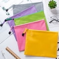 thumbnail image 2 of Oxford Cloth File Bag with Zipper Waterproof Lanyard Design Document Storage Bag Office Supplies, 2 of 8