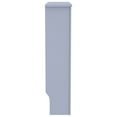 thumbnail image 2 of vidaXL Cache-Radiateur MDF Gris 78 cm, 2 of 5