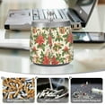 thumbnail image 6 of Yayeee Ashtray with Lid for Cigarette Smokeless Stainless Steel Home Ash Holder, Retro Christmas Holly, 6 of 7