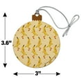 thumbnail image 6 of Miss Banana Wood Christmas Tree Holiday Ornament, 6 of 7