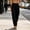 Black, variant on Women’s Front-Pleated Wide-Leg Suit Pants, Double-Button Waist & Wrinkle-Free Cut for Relaxed Downtown Café Pause Moments Gray S