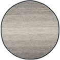 thumbnail image 5 of SAFAVIEH Montauk Vaughn Geometric Cotton Area Rug, Black/Ivory, 6' x 6' Round, 5 of 6