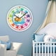 thumbnail image 4 of Reloj Analógico de 10 "para Aprender ños Sin Hacer Tictac Decir La Hora Reloj de Enseñanza Decoración de Pared Aprendizaje ños Esc animales Fernando reloj de pared, 4 of 8