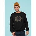 thumbnail image 2 of Cool Alien Sun Sweatshirt Men -Image by Shutterstock, Male Large, 2 of 4