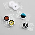 thumbnail image 3 of Big Dot of Happiness Bam Superhero - Baby Shower or Birthday Party Round Candy Sticker Favors - Labels Fits Chocolate Candy (1 Sheet of 108), 3 of 5