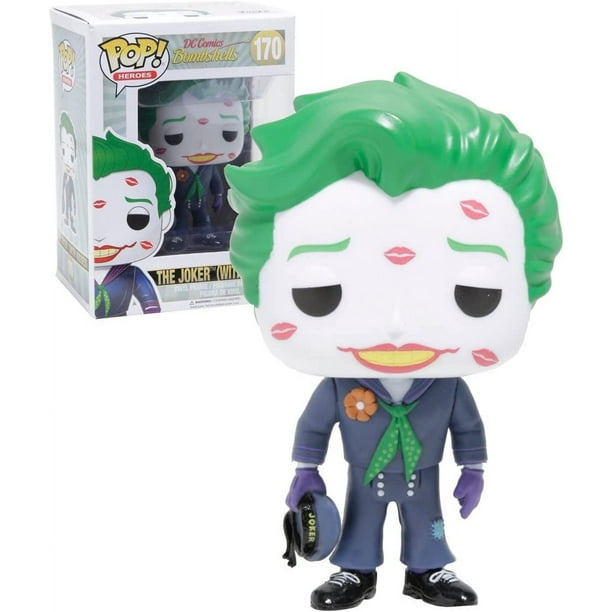 ¡Funko Pop! DC Heroes DC Comics Bombshells The Joker #170 (Con besos)