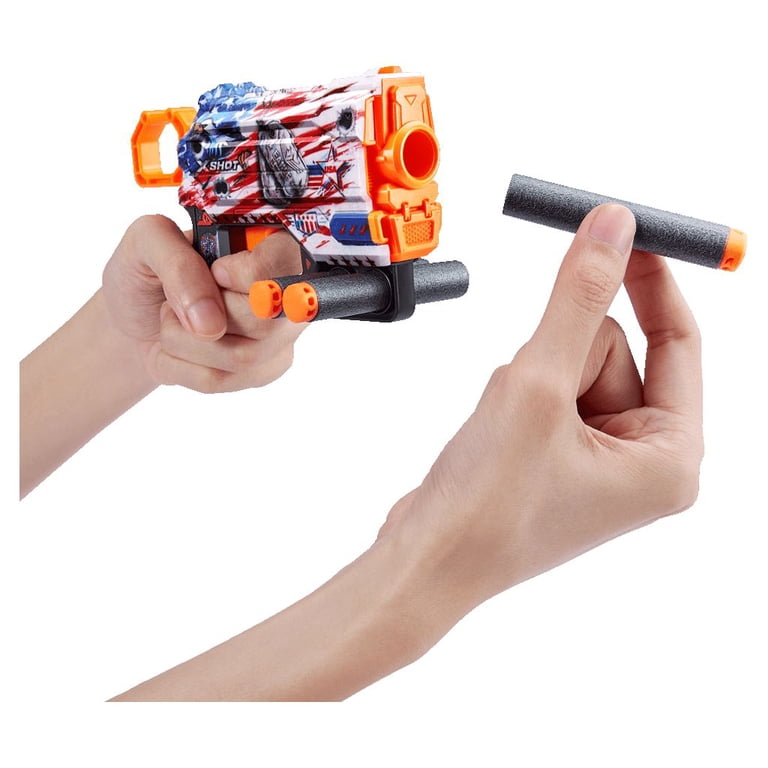 XSHOT Skins Double Flux Double Menace Dart Blaster Combo Pack (24