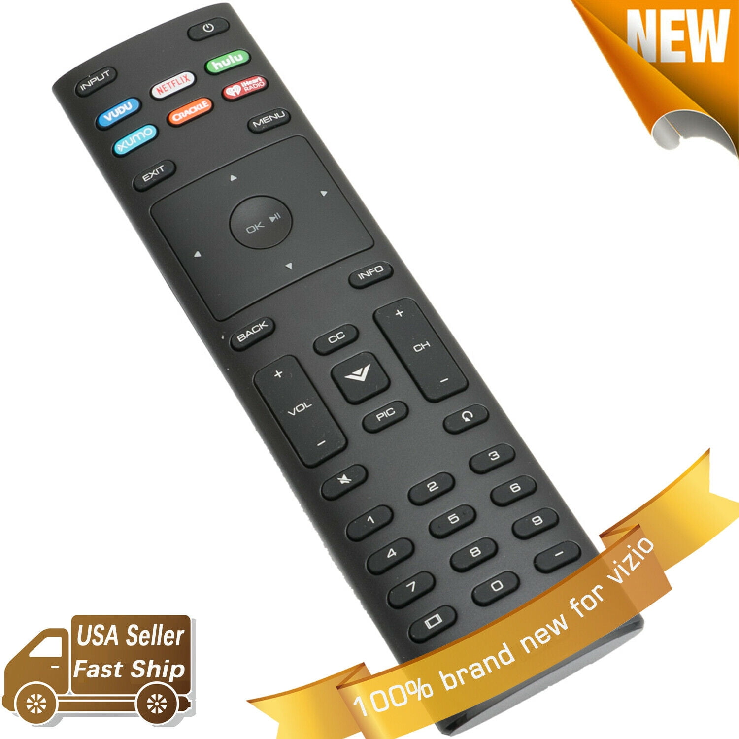 New XRT136 Remote for Vizio Smart TV E75E1 E75E3 E80E3 M50E1 M55E0