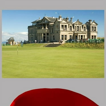 Wallhogs St. Andrew's Golf Club Glossy Wall Mural