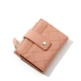 thumbnail image 1 of BEMS-1pcs Cartera pequeña y compacta para mujer, cartera de piel sintética, 8 tarjeteros, 1 of 5