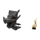 thumbnail image 5 of Sujetalibros con estatua abstracta de fuego, soporte para libros, decoración del hogar, sujetalibros decorativo, tope final, figura de llama de resina, 5 of 8