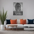 thumbnail image 5 of ADALE Lioness and Cubs Warm Animals Black and White Poster Canvas Painting Wall Art Poster for Bedroom Unframed 8x10 Inch, 5 of 6