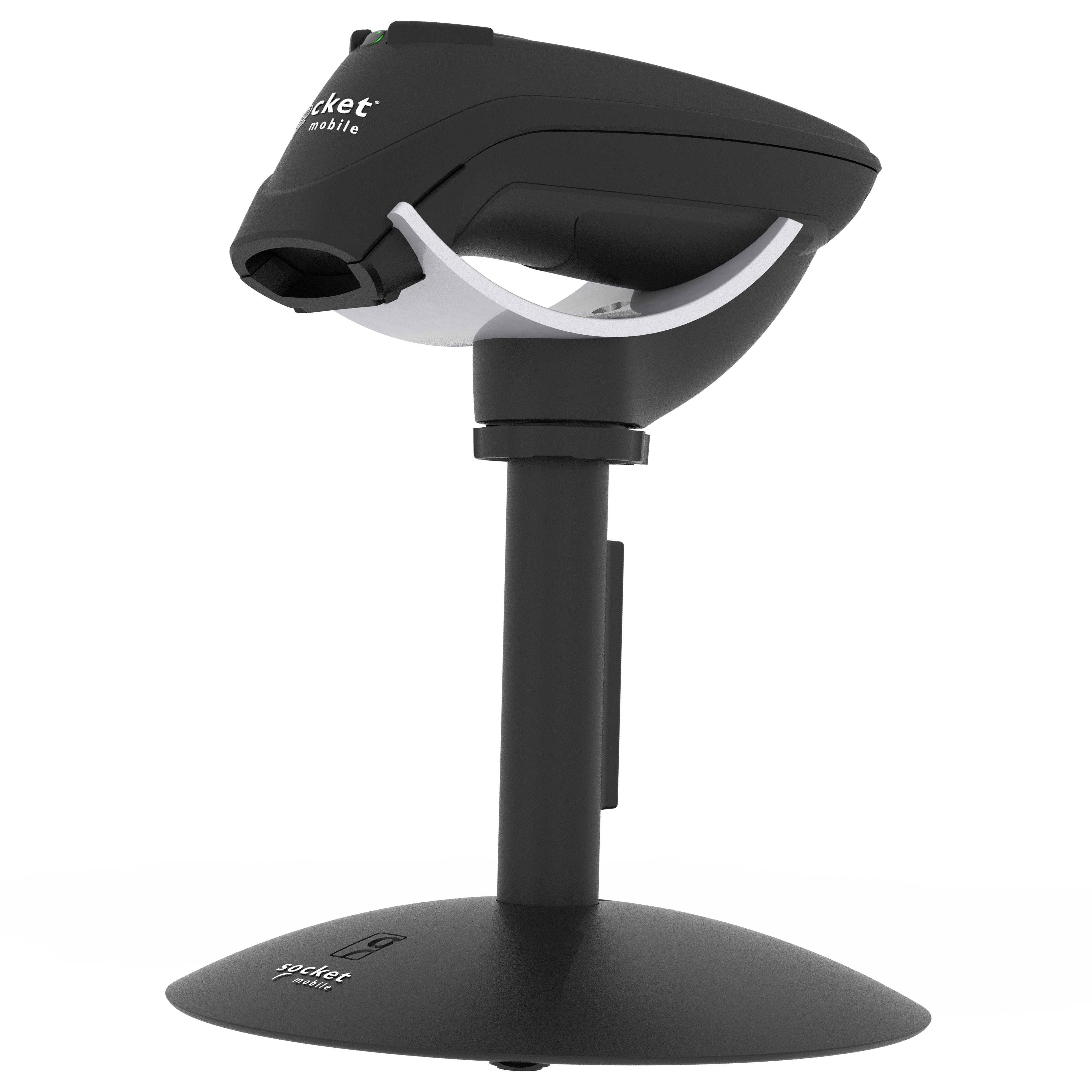 Socket Mobile DuraScan D740 Universal Barcode Scanner & Charging Stand Black