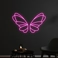thumbnail image 2 of Handmadetneonsign Custom Butterfly Neon Sign, Butterfly Wings LED Light, Fairy Wings Neon Lights, 2 of 5
