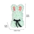 thumbnail image 2 of Foam Bunny with Roses Under 5 ! Yrmaups Cuddle Plush Toy Holiday Gift Decorative Bunny, Soft Stuffed Animal for Bedroom Decor, Gift for Valentine's Day Birthday, 2 of 6