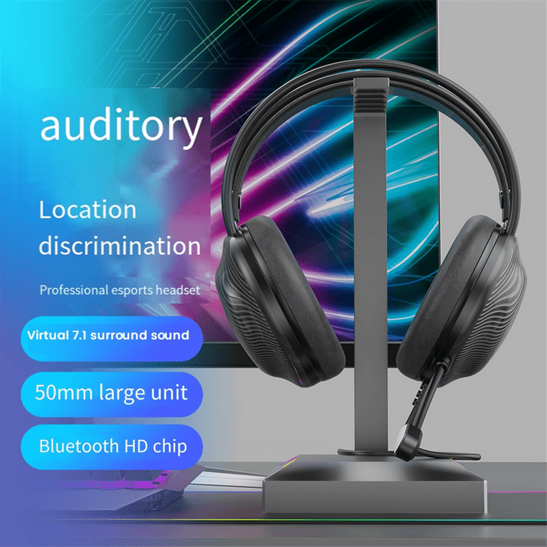 Bluetooth Headset G30-B Wired Gaming Illuminated Gaming Headset