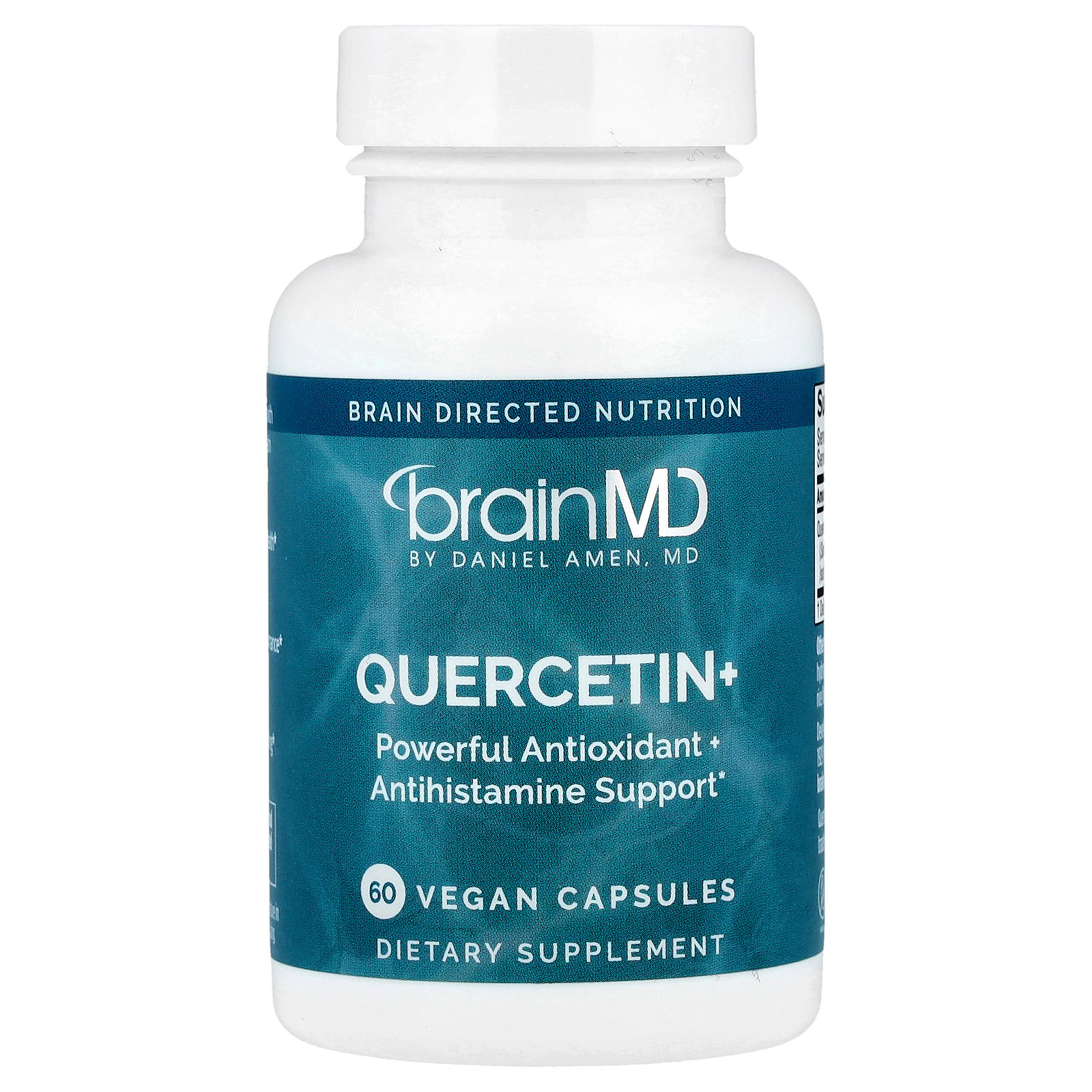BrainMD Quercetin+ Antioxidant & Immune Support Supplement, 60 Vegan Capsules