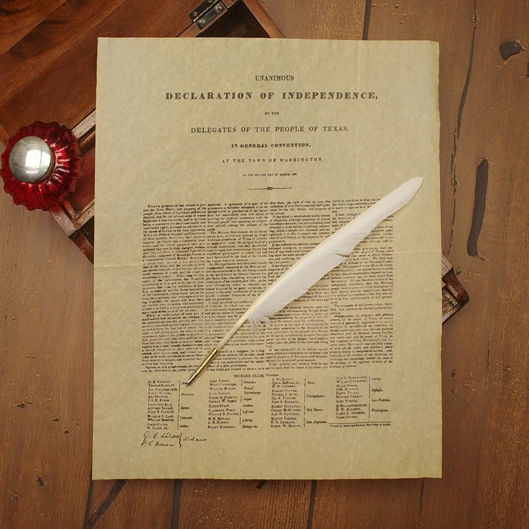 Republic of Texas Declaration Set Parchment Paper Poster TX Home Decor Wall Art Republic of Texas Declaration Set Parchment Paper Poster TX Home Decor Wall Art