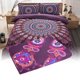 thumbnail image 5 of Juego de cama de edredón Ormromra bohemio 3D tamaño KING 3 uds, 5 of 8