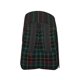 thumbnail image 3 of Disketp Buffalo Plaid Dark Green Estuche de Lápices de Doble Capa con Tapa Abatible y Cremallera, Organizador Escolar para Adolescentes y Adultos, 3 of 7