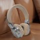thumbnail image 2 of Pisexur - Auriculares inalámbricos Bluetooth supraaurales para hombre, diseño retro con espejo de mil capas, cómodos, batería de larga duración, para niños y organizador de electrónica., 2 of 6
