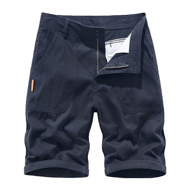 pstuiky Pantalones cortos de gimnasio para hombre, Pantalones cortos deportivos de verano para hombre, holgados, con múltiples bolsillos y corte holgado. Pantalones cortos deportivos para hombre