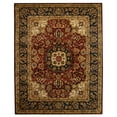 thumbnail image 2 of SAFAVIEH Classic Kennet Oriental Wool Area Rug, Burgundy/Navy, 9'6" x 13'6", 2 of 14