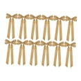 thumbnail image 3 of 12 lazos de terciopelo para decoraciones navideñas, adornos para árboles, bodas, uso al aire libre, caqui, 3 of 9