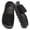 Black, variant on Recovery Slides for Men – Orthotic Arch Support Women’s Recovery Sandals, Comfortable Cushioned Sport Slippers for Plantar Fasciitis, Open Toe Slip On Shoes, Reduce Foot, Joint & Back Stress