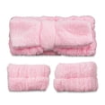 thumbnail image 2 of (2 pack) 3-Piece Headband and Wristband Wash Set, Pink, 2 of 6