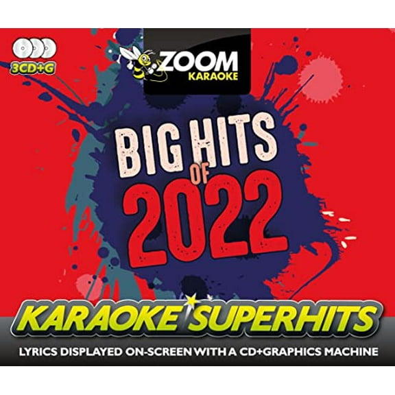Zoom Karaoke Zoom G - Big Hits of 2022 - 65 Pop Hits from 2 Discs explicit_lyrics (CD)