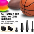 thumbnail image 4 of Visland Ball Needle Long Short Nozzles Set Car Air Pump Accessories Rustproof Corrosion Resistant Easy Installation Wide Compatibility Air Pump Ball Needle Set, 4 of 8