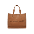 thumbnail image 1 of Bolso de mano Tote Michael Kors Cooper en relieve color café, 1 of 4