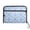 Blue Elegant Geometric Design, variant on Accordion File Organizer with Zip Closure 13 Pockets Expanding File Folder Letter A4 Paper Document Organizer for Home Office Black Font Love