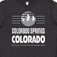 thumbnail image 4 of Inktastic Colorado Springs Colorado Mountains Youth T-Shirt, 4 of 5