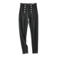 thumbnail image 3 of WILLBEST Jeans Mujer Pantalones Vaqueros Elásticos de Cintura Alta para Mujer, Ajustados, Con Doble Botón Frontal, Informales, Cómodos para Uso Diario Extra Chica, 3 of 4