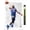 Poster & Clip Bundle, variant on NBA Philadelphia 76ers: Map - LeBron James 26 Wall Poster with Push Pins, 14.725" x 22.375"