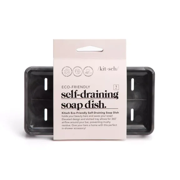 Self-Draining Soap Dish