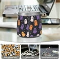 thumbnail image 6 of Yayeee Ashtray with Lid for Cigarette Smokeless Stainless Steel Home Ash Holder, Orange Halloween Ghosts, 6 of 7