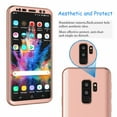 thumbnail image 3 of Étui pour Samsung Galaxy S9 Plus / S9, Protection Ultra Mince Intégrale Anti-Rayures Étui Hybride Rigide en Plastique, 3 of 4