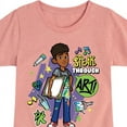 thumbnail image 3 of Karma's World - Speak Through Art - Winston - Toddler & Youth Girls Short Sleeve Graphic T-Shirt, 3 of 5